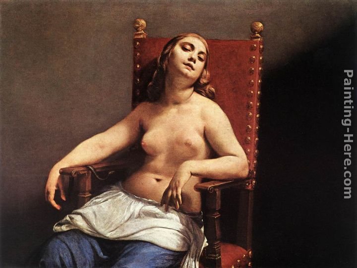 Guido Cagnacci The Death Of Cleopatra